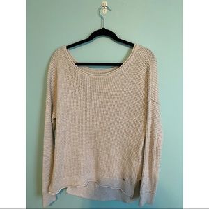 Hollister White Sweater